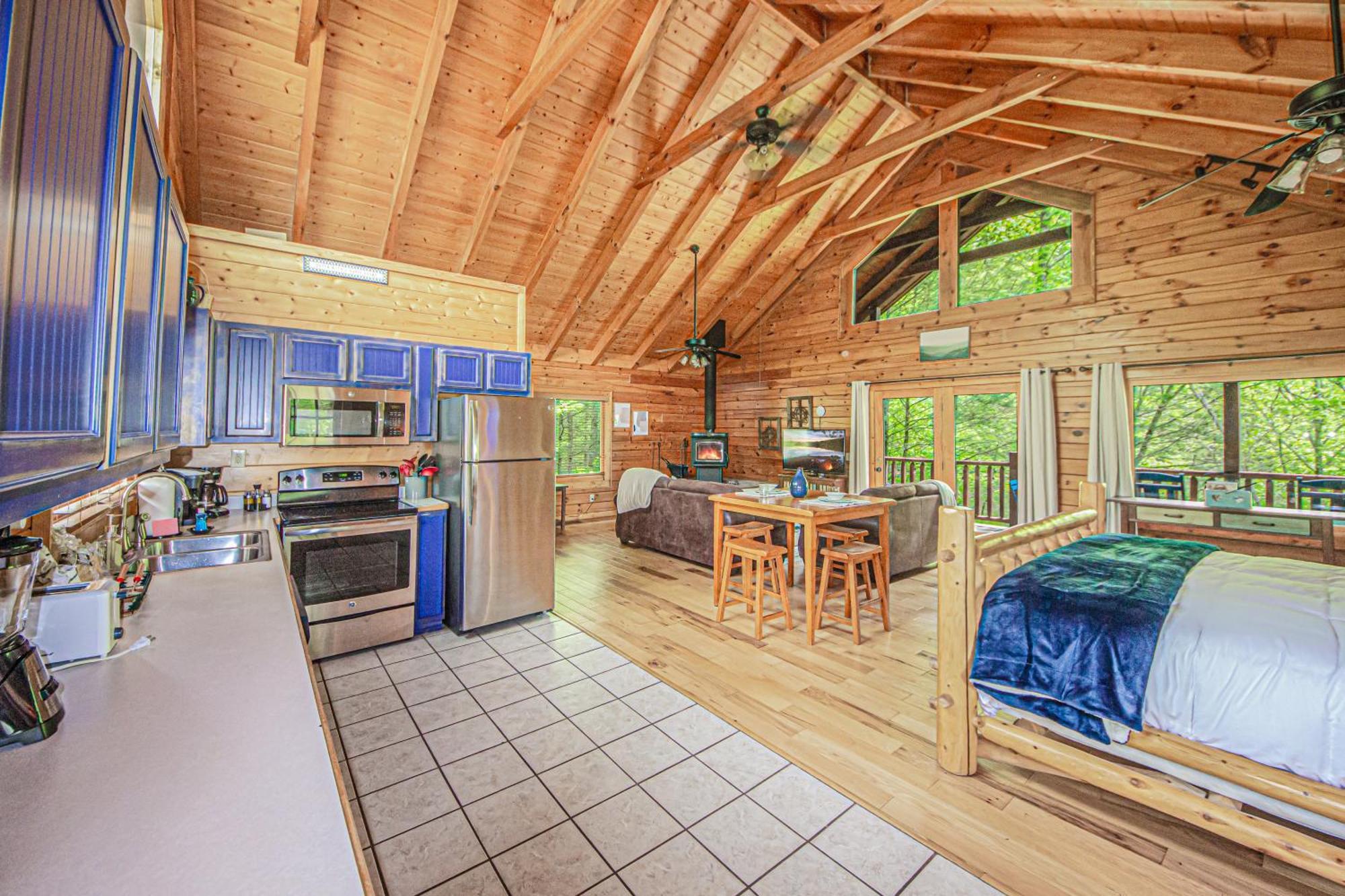 Love Me Tender Studio Cabin Sevierville Phòng bức ảnh